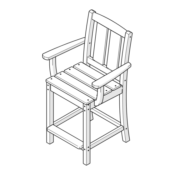 Polywood Mission TLD241 Assembly Instructions