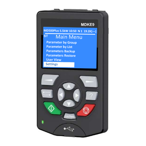 Inovance MDKE9 User Manual