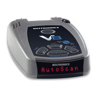 Escort Beltronics V8 User Manual