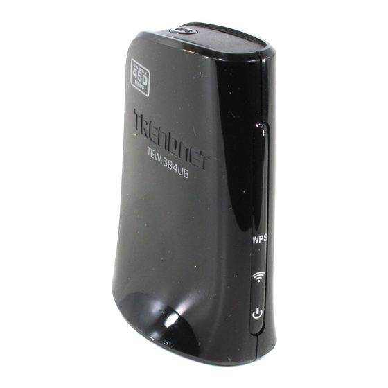 TRENDnet TEW-684UB User Manual