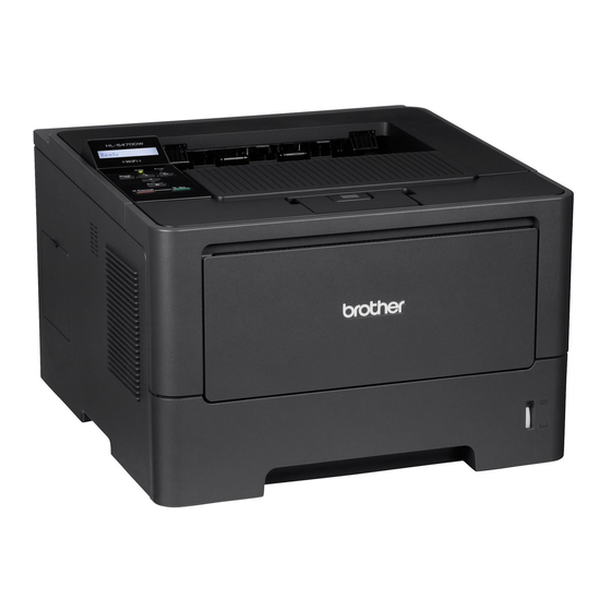 Brother HL-5440D User Manual