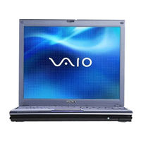 Sony Vaio PCG-V505AX Service Manual
