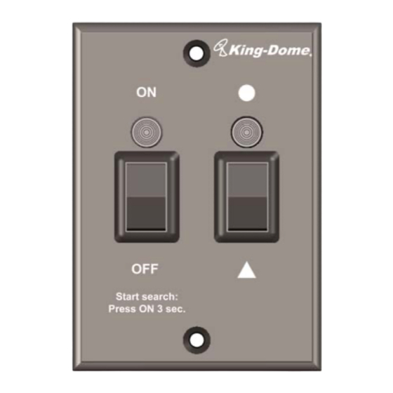 King-Dome 9754 Installation And Operating Instructions Manual