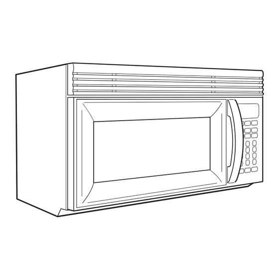 Whirlpool MH3185XPS Installation Instructions Manual