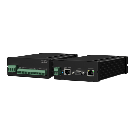 AUDAC AMP523MK2 User Manual