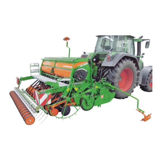 Amazone AD 3000 Super Classic Line Operating Manual