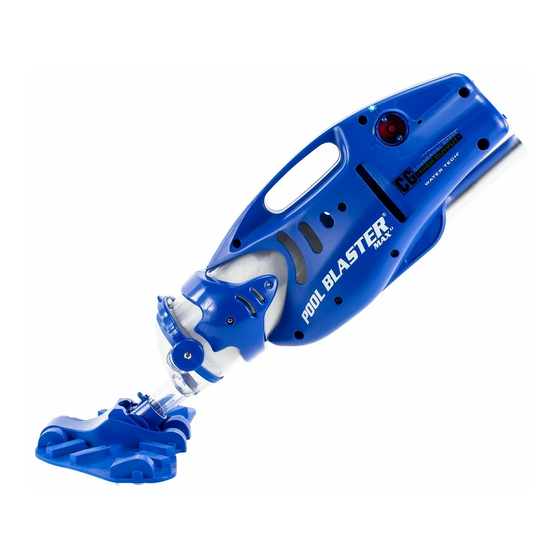 Pool Blaster MAX LI CG Quick Start Manual
