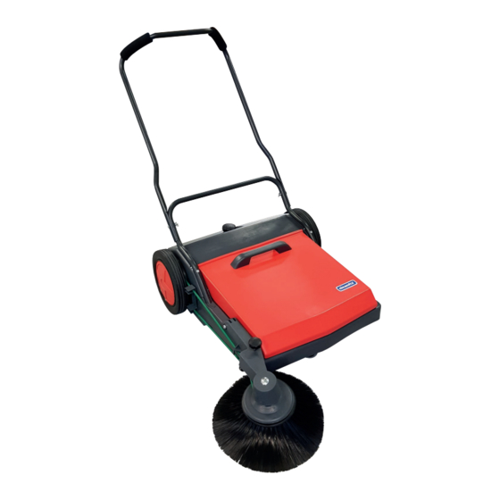 User Manuals: Cleanfix HS770 Compact Sweeper