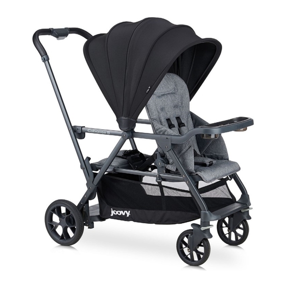 Joovy Caboose S Instruction Manual
