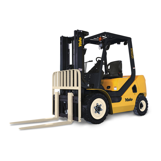 Yale GDP35UX Service Manual