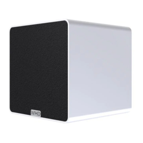 WHD Qube 2 go Manual