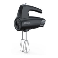 Black & Decker MX410B Use And Care Manual