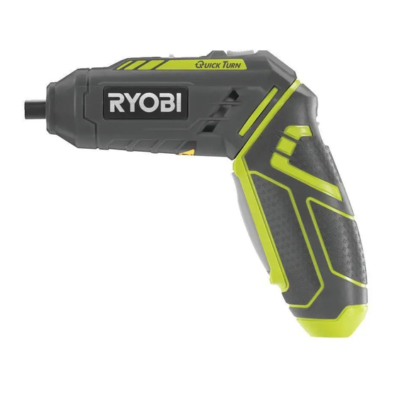 Ryobi R4SDP Original Instructions Manual