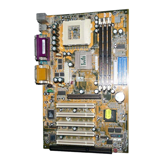 IWILL VX133u Manual