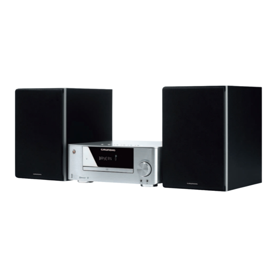 Grundig M 2300 DAB+ Manual