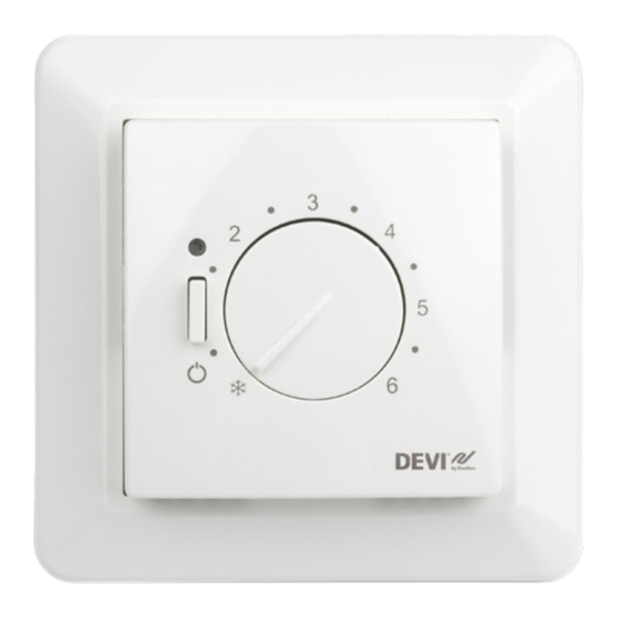Danfoss DEVI DEVIreg 532 Installation Manual