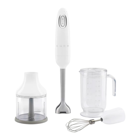 Smeg HBF03WHEU Instruction Manual