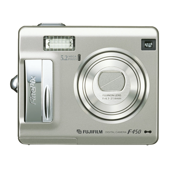 FujiFilm FinePix F450 Owner's Manual