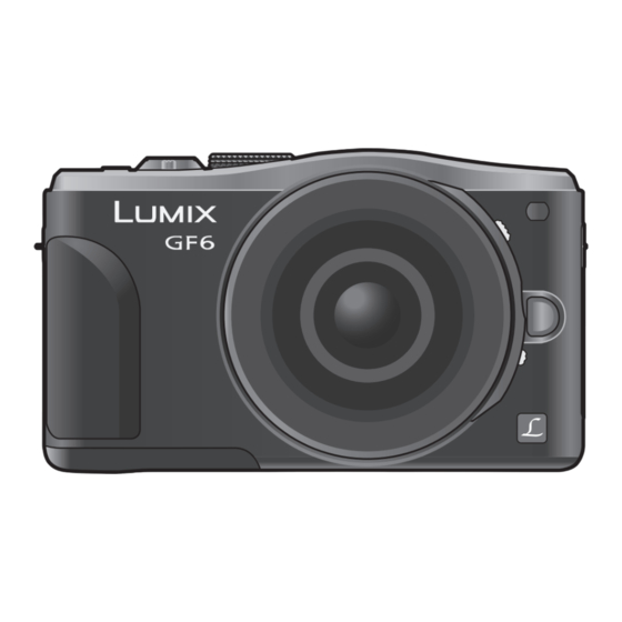 Panasonic Lumix DMC-GF6K Basic Operating Instructions Manual