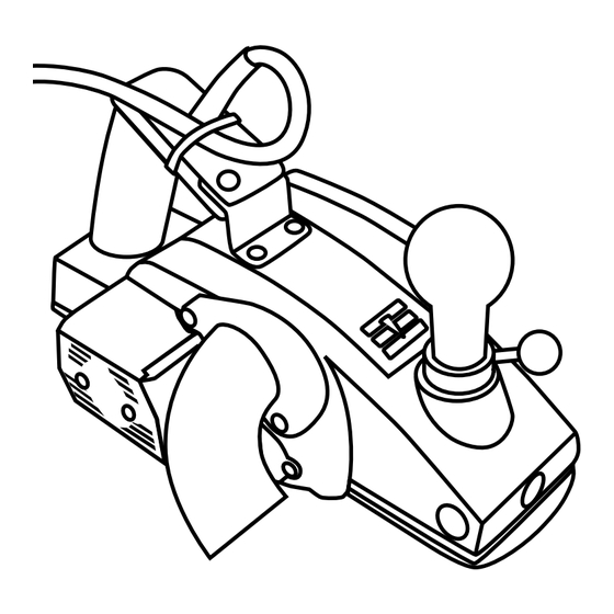 Clark 2003 Model  Foam Planer User Manual