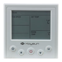 Kaysun KC-FCD-2T User And Installation Manual