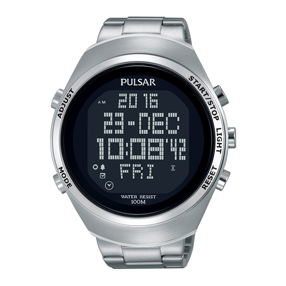 Pulsar W860 Manual