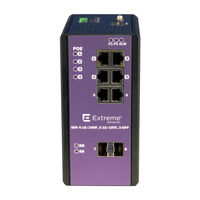 EXTREME SWITCHING ISW 4-10/100P,2-10/100T,2-SFP Hardware Installation & User Manual