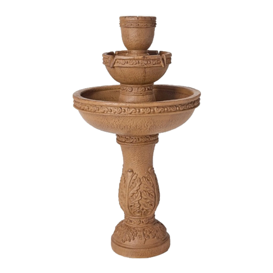 Bernini Como 4 In 1 Lithium Fountain Owner's Manual