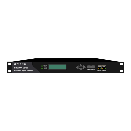 TELELYNX IDH2-3000 Series Manuals
