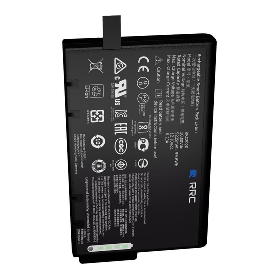 RRC RRC2020 Instruction Manual