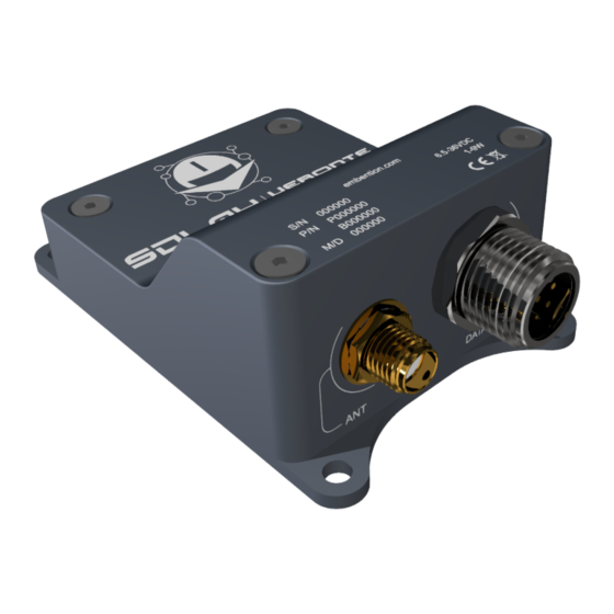 Embention VERONTE SDL04 Manuals