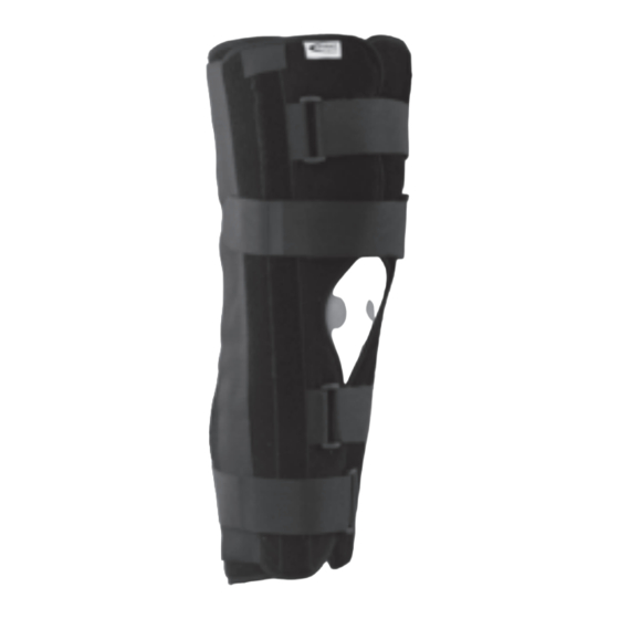 medi protect.Knee immobilizer Instructions For Use Manual