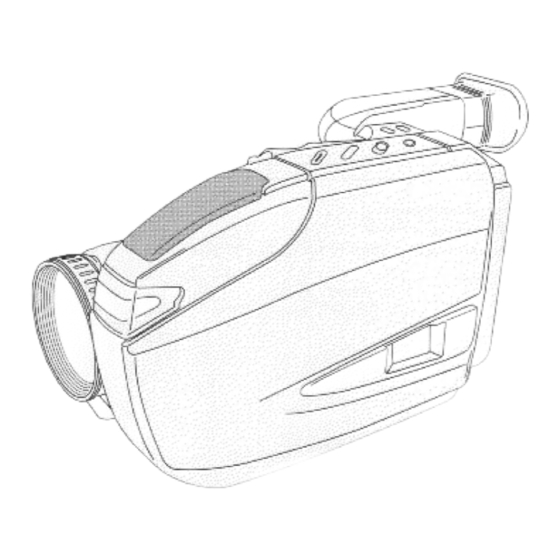 Quasar Palmcorder VM-D100 Operating Instructions Manual