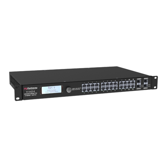 pathway PWVIA RM P24 Installation Manual