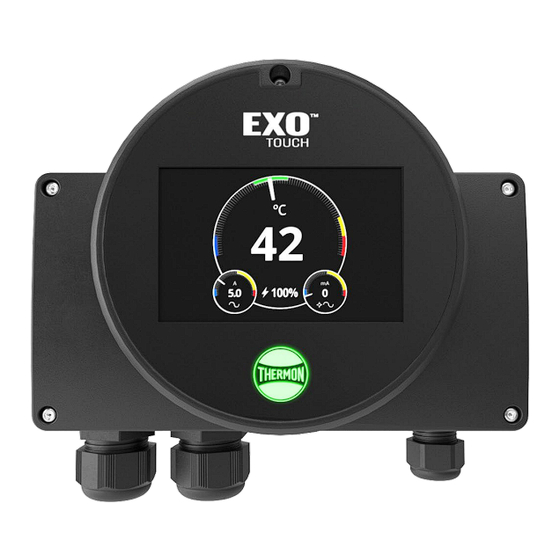 Thermon EXO TOUCH Installation Manual
