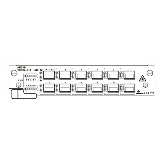 YOKOGAWA AE5524 User Manual