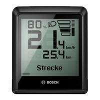 Bosch Intuvia 100 User Manual