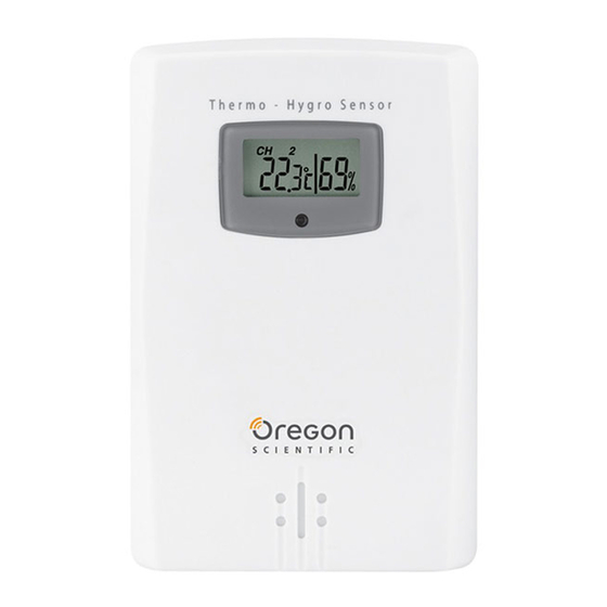 Oregon Scientific THGR122NX User Manual