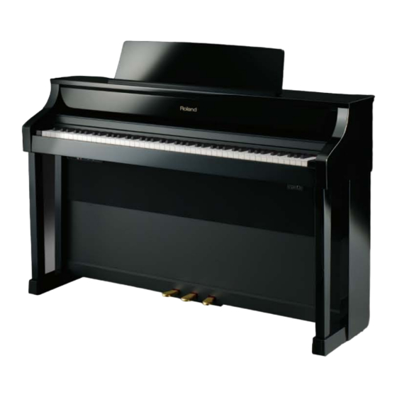 Roland HP-Series Brochure & Specs