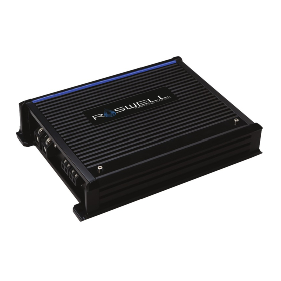 Roswell RMA 600.1 Owner's Manual