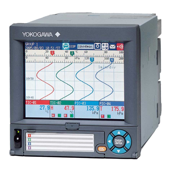 YOKOGAWA DXAdvancedR4 DX1000 User Manual