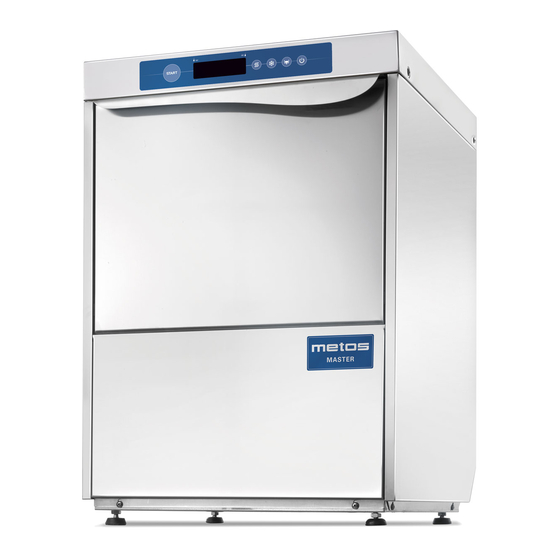 Metos LUX2 60EL DDE Instructions For Use And Maintenance Manual