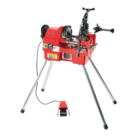 User Manuals: Virax 162120 Threading Machine