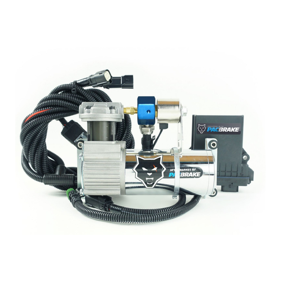 Pacbrake 10470 Installation Manual