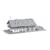 Faller Large Alpine Farm With Barn 232199 Assembly Instructions Manual