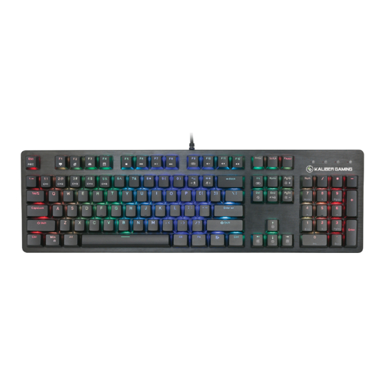 IOGear KG HVER STEALTH GKB740 Quick Start Manual