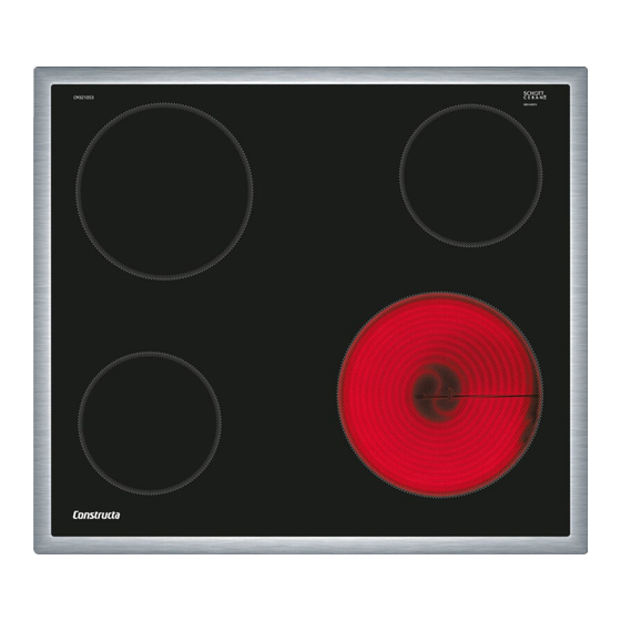 CONSTRUCTA CM31052 Installation Instructions Manual