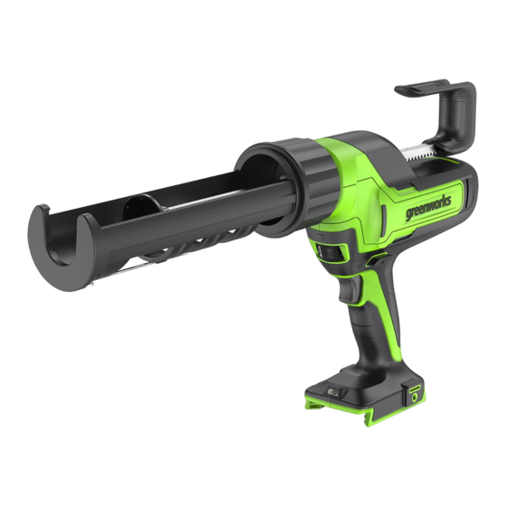 GreenWorks CGG301 Operator's Manual