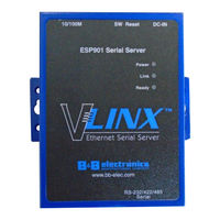 B&B Electronics Vlinx Serial Servers ESP901E Manual