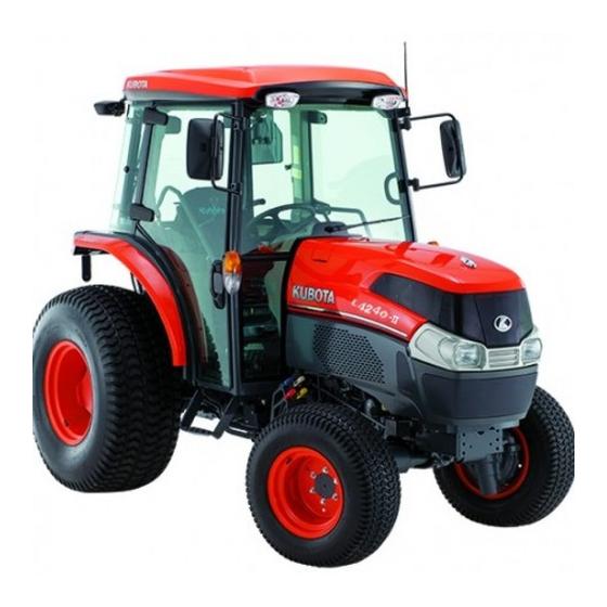 Kubota WSM L4240-II Workshop Manual